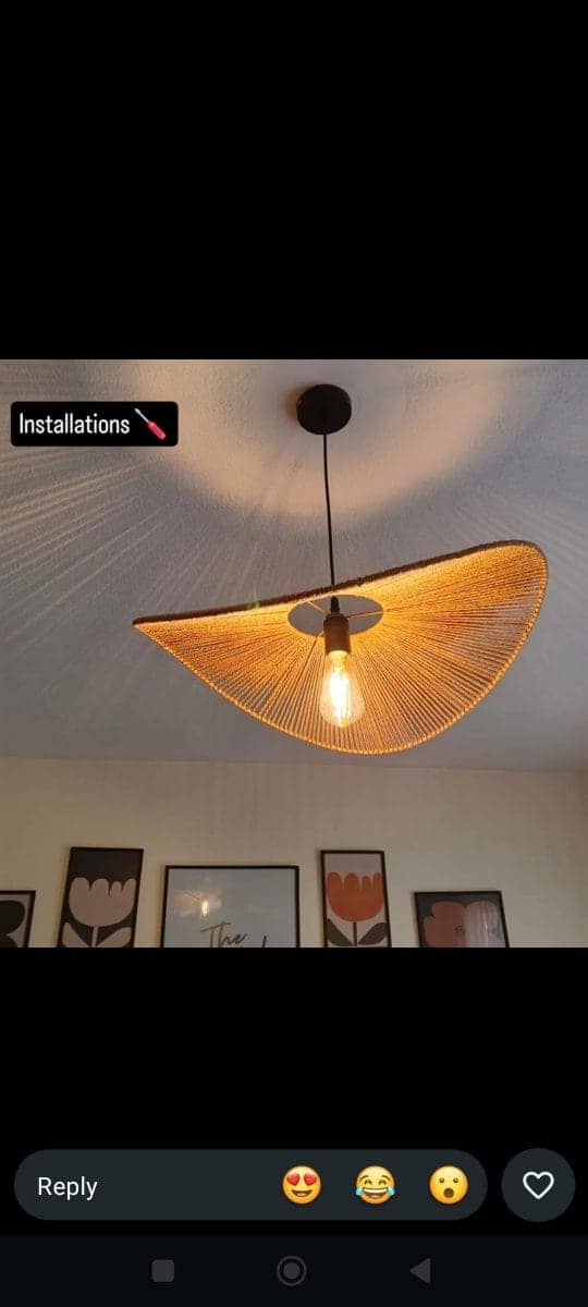 Sisal Pendant Lights
