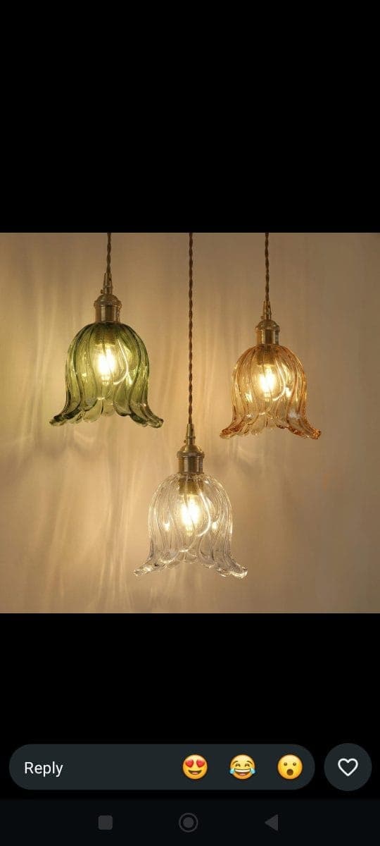 glass pendants lights