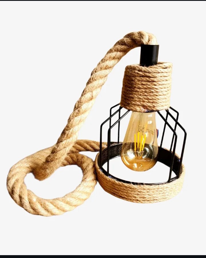 Sisal Pendants — Spark Lights 254 Nairobi